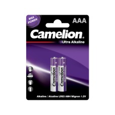 CAMELION Ultra Alkaline lr03-bp2ut батареясы 2 дана блистерде