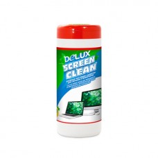 Delux Screen Clean 100 тазалағыш майлықтар