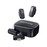 Петличный микрофон Hollyland Lark A1 Combo Черный Петличный микрофон Hollyland Lark A1 Combo Черный