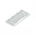 Клавиатура Dark Project ALU81A Terra Nova White