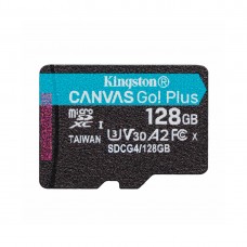 Карта памяти Kingston SDCG4/128GBSP Canvas Go Plus A2 U3 V30 128GB