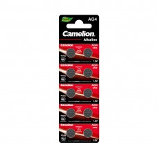 CAMELION Alkaline ag4-bp10 батареясы(0% Hg) 10 дана блистерде