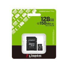 Kingston sdcs3/128GB Canvas select Plus A1 U1 V10 128GB жад картасы