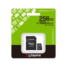 Kingston sdcs3/256GB Canvas select Plus A1 U1 V10 256GB жад картасы