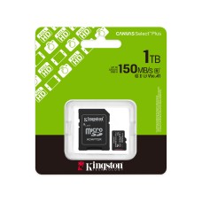 Kingston sdcs3/1TB Canvas select Plus A1 U3 V30 1TB жад картасы