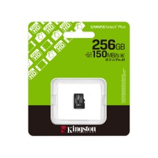 Kingston sdcs3/256gbsp Canvas select Plus A1 U1 V10 256GB жад картасы