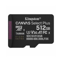 Kingston sdcs3/512gbsp Canvas select Plus A1 U3 V30 512GB жад картасы Kingston sdcs3/512gbsp Canvas select Plus A1 U3 V30 512GB жад картасы