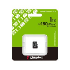 Kingston sdcs3/1tbsp Canvas select Plus A1 U3 V30 1TB жад картасы