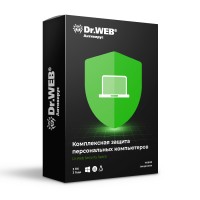 Антивирус Dr.Web Security Space 36m 3 PC жаңа лицензия