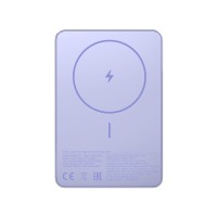 Портативный внешний аккумулятор Xiaomi Super Slim Magnetic Power Bank 5000 Purple Портативный внешний аккумулятор Xiaomi Super Slim Magnetic Power Bank 5000 Purple