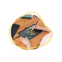 Графический планшет Wacom One pen display 14.0" (DTC141W0) Графический планшет Wacom One pen display 14.0" (DTC141W0)