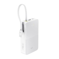 Портативный внешний аккумулятор Baseus EnerFill FC51 Bipow2 Pro 20000mAh 22.5W White (E0027700) Портативный внешний аккумулятор Baseus EnerFill FC51 Bipow2 Pro 20000mAh 22.5W White (E0027700)