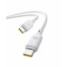Интерфейсный кабель Baseus Silky Type-C to Type-C 100W 2m White (P10377704213-01)
