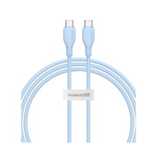 Интерфейсный кабель Baseus Ultra-Fast USB-C to USB-C 100W 1m Blue (P10376302312-01)