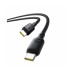 Кабели Интерфейсный кабель Baseus Silky Type-C to Type-C 100W 2m Black (P10377704113-01) Интерфейсный кабель Baseus Silky Type-C to Type-C 100W 2m Black (P10377704113-01)
