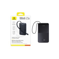 Портативный внешний аккумулятор Baseus EnerFill FC51 Bipow2 10000mAh 22.5W Black (E0027600)