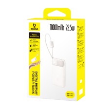 Портативный внешний аккумулятор Baseus EnerFill FC11 10000mAh 22.5W Beige (E0027R05)