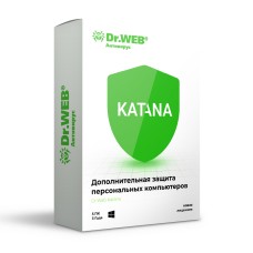 Антивирус Dr.Web Katana 36m 5 PC жаңа лицензия