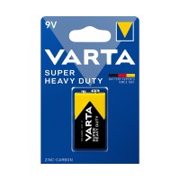 Батарейка VARTA Superlife (Super Heavy Duty) E-Block 9V - 6F22P 1 шт. в блистере