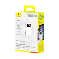 Портативный внешний аккумулятор Baseus EnerFill FC31 10000mAh 45W White (P10082102213-00) Портативный внешний аккумулятор Baseus EnerFill FC31 10000mAh 45W White (P10082102213-00)