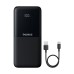 Портативные зарядные устройства Портативный внешний аккумулятор Baseus Lipow Dual-Cable 10000mAh 22.5W Black (P10079101123-00) Портативный внешний аккумулятор Baseus Lipow Dual-Cable 10000mAh 22.5W Black (P10079101123-00)