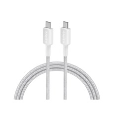 Anker 322 USB-C to USB-C cable 2M (A81F6G21) интерфейс кабелі ақ
