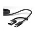 Гарнитура Jabra EVOLVE 20 MS Mono USB C/A adapter