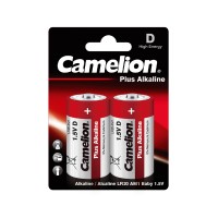Батарейка CAMELION Plus Alkaline LR20-BP2 2 шт. в блистере Батарейка CAMELION Plus Alkaline LR20-BP2 2 шт. в блистере