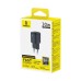 Baseus Enterfill fn22 жылдам зарядтағыш 1C 30W EU Ғарыштық қара қуат адаптері