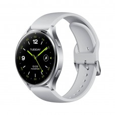 Ақылды сағат Xiaomi Watch 2 сұр түсті күміс жағдай TPU Strap