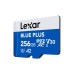 Lexar Blue plus lmsblpl256g-bnang 256GB адаптері жоқ жад картасы