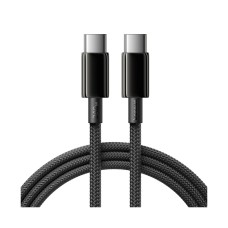 Baseus Tungsten Gold Air Fast Charging data cable USB-C to USB-C 240W 2 m black интерфейс кабелі
