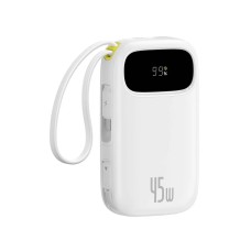 Baseus Enterfill FC31 QPow 3C 20000mah 22.5 w dual Cable White портативті қуат банкі