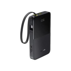 Baseus fc51 bipow 2 Pro CCC 10000mAh 22.5 W Cable Black портативті қуат банкі