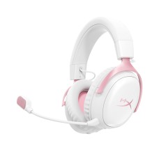 HyperX Cloud III s - Gaming Headset (ақ-қызғылт) DG0R2AA гарнитурасы