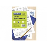 Бумага копировальная OfficeSpace, А4, 50 л/уп, фиолетовая 01436