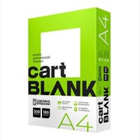 Бумага офисная "CartBlank", А4, 80г/м2, класс С, 500 л  CB27329