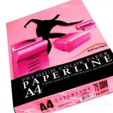 Бумага PAPERLINE № 342 А4, 75гр CYBER HP PINK