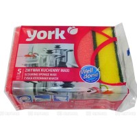 Губка кухонная YORK Maxi, 5 шт/уп (50) 025-30040