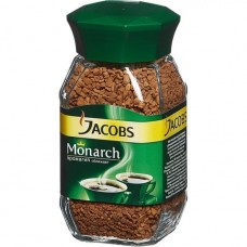 Кофе JACOBS MONARCH растворимый, 190 гр, стекло