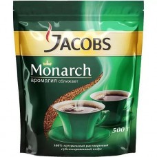 Кофе JACOBS MONARCH растворимый, 500 гр, вак.уп.