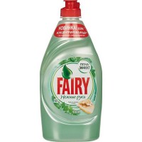 Средство для мытья посуды FAIRY Нежные руки Чайное Дерево и Мята. 450 мл