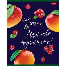 Хатбер дәптері, 48л, А5, тор, қапсырмада, "әдеттегідей дәмді" сериясы 48Т5В1_23781