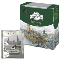 Чай AHMAD Earl Grey черный с ароматом бергамота, 2гр*100пак