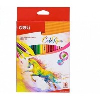 DELI "ColoRun" түсті қарындаштар жинағы, 18 түс 044-ES00110