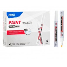 Deli Paint Маркер бояуы 1,5-2 мм ақ 044-U500 / WH