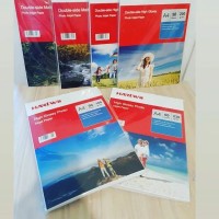 Фотобумага Hartwii А4, глянцевая, самоклейка, 135 гр (50 листов) 2286