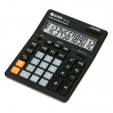 ELEVEN SDC-444s калькуляторы, 12 биттік, қара (155*205*36мм) 025-SDC444S