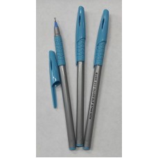 Ручка шариковая KUBE ECOGRIP Silver, 0,7 мм, синяя