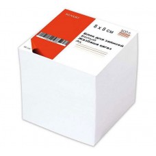 Блок бумаги для заметок 8*8*8 KUVERT, 80 г/м2, белый  217-888